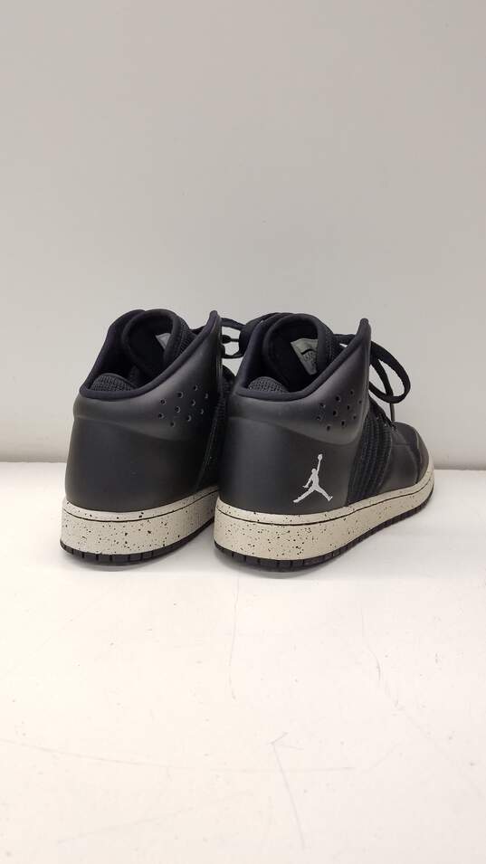 Air Jordan 1 Flight 4 Premium (GS) Athletic Shoes Black 828237-020 Size 6.5Y Women's Size 8 image number 4