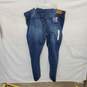 Izod Blue Cotton Blend Relaxed Fit Straight Leg Jeans MN Size 54x32 NWT image number 2