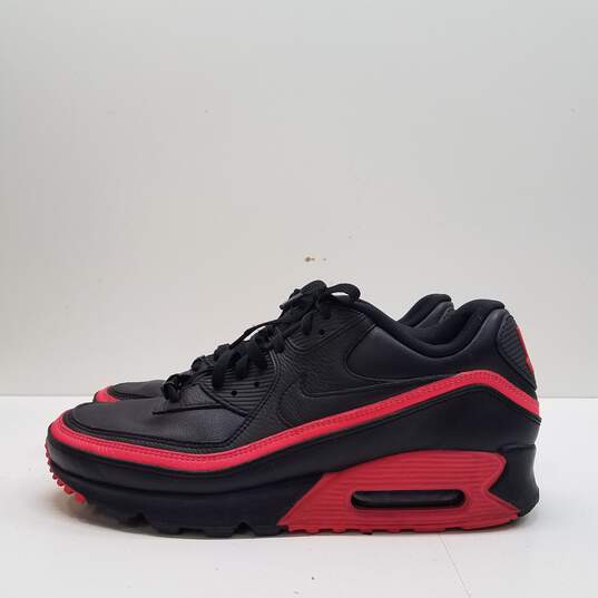 Nike Air Max 90 Undefeated Sneakers Black Red 11 image number 1