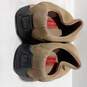 Mens Brown Suede Flat Round Toe Slip On Clog Shoes Size 9.5 B image number 4