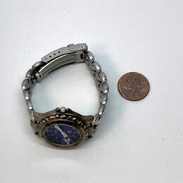 Designer Fossil Decker Stainless Steel Silver Dial Analog Quartz Wristwatch alternative image