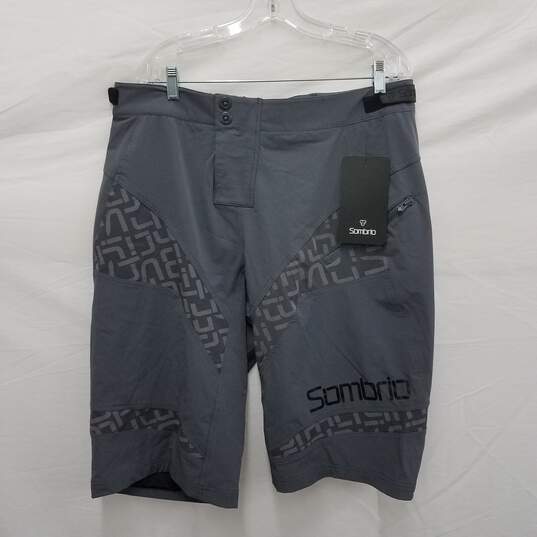 NWT Sombrio Supra Dark Stone Men's Shorts Size XL image number 1