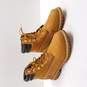 Timberland Leather Brown Boots Women's Size 8.5 image number 3