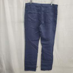 John Varvatos Men's Straight Leg Blue Pants Size 34 NWT alternative image