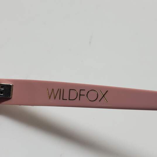Wildfox Twiggy Pink Round Sunglasses image number 6