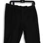NWT Mens Black Flat Front Straight Leg Regular Fit Dress Pants Size 38/32 image number 3