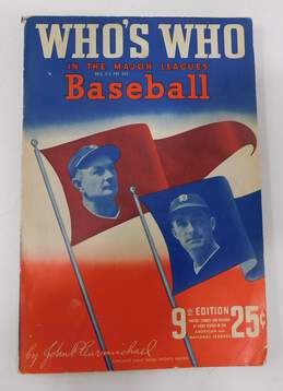 Vntg 1941 Who's Who In Major League Baseball Book