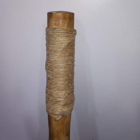 Brown Hand-Painted Didgeridoo image number 2