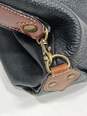 Fossil Women's #75082 Black/Brown Leather Hobo Bag image number 6