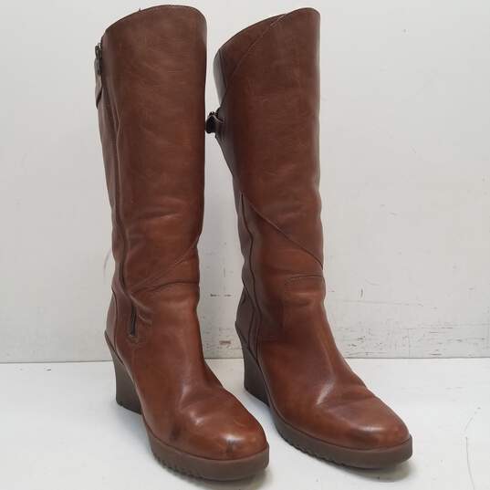 UGG 5756 Women Brown Shearling Lined Corinth Boots sz 10 image number 3