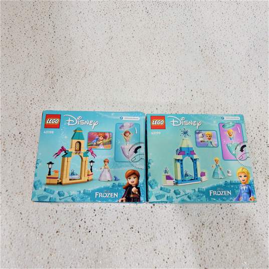 Sealed Lego Disney Frozen 43198 43199 Anna's & Elsa's Castle Courtyard image number 2