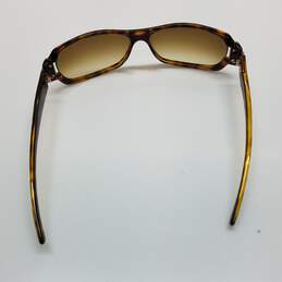 AUTHENTICATED Gucci Brown Tort Quilted Logo Vintage Sunglasses alternative image