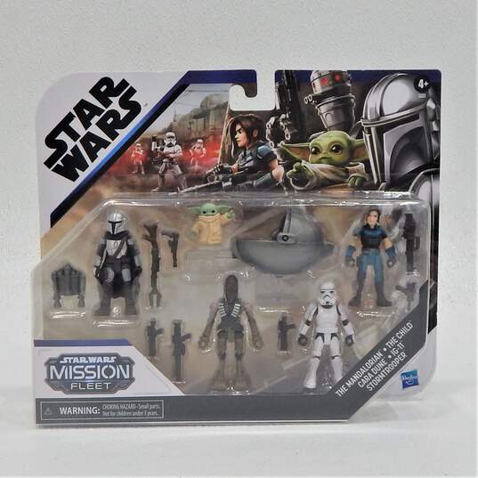 Sealed Disney Hasbro Star Wars Mission Fleet Action Figures Mandalorian image number 1