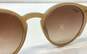 Ray-Ban RB2180 Round Frame Sunglasses Beige One Size image number 7