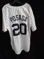 Majestic MLB New York Yankees #20 Jorge Posada Baseball Jersey Size L image number 2