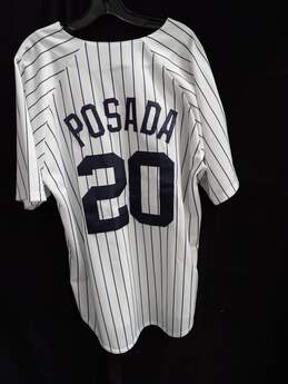 Majestic MLB New York Yankees #20 Jorge Posada Baseball Jersey Size L alternative image
