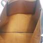 Vince Camuto Vegan Leather Luck Tote Bag Brown image number 6