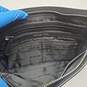 MICHAEL KORS Black Metallic Silver Fabric Crossbody Clutch Bag image number 4
