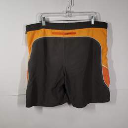 Mens Drawstring Waist Back Zipped Pocket Athletic Shorts Size Medium alternative image