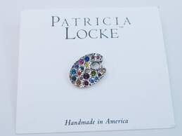 Patricia Locke Marwen Chicago 20th Anniversary Artist Palette Pin 46.4g