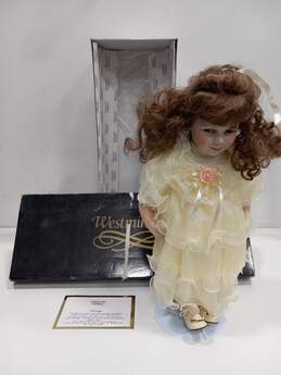 Westminster Krissy Porcelain Collector Doll IOB