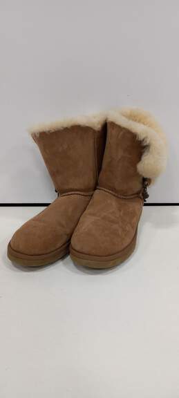 Ugg Women's Brown Suede Boots Size 9