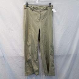 7 For All Mankind Light Mint Green Faux Leather Pants Size S
