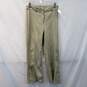 7 For All Mankind Light Mint Green Faux Leather Pants Size S image number 1