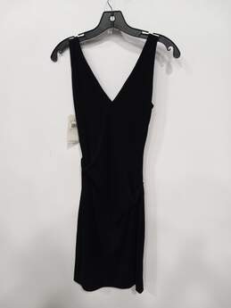 Nicole Miller Studio One Women's Black Sleeveless Mini Dress size 4 NWT alternative image