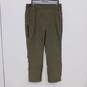 Eddie Bauer Men's Green Lined Water Repellant Hiking Pants Size 36x32 image number 1