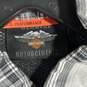 Harley-Davidson Motorclothes Men's Cotton SS Snap Up Shirt Size M image number 3