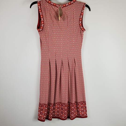 Max Studio Women Printed Red Dress XS NWT image number 2