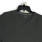 Alfani Mens Green Ribbed V-Neck Short Sleeve Pullover T-Shirt Size XL image number 3