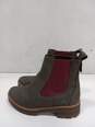 Timberland Green Ladies slip on ankle Boots Size 9 image number 4