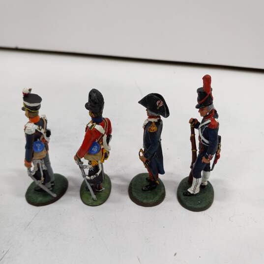 4pc Lot of Various DelPrado Hand Painted Soldier Figurines image number 3