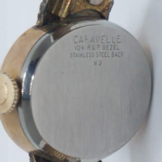Caravelle N3 Vintage RGP Cocktail Watch image number 7
