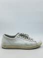 Authentic Prada White Low Sneakers M 9.5 image number 1