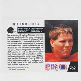 1991 Brett Favre Pro Set Rookie Falcons Packers alternative image