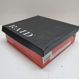 Raid Black Patent Leather Croc Pattern Size 8 Ankle Boots IOB alternative image