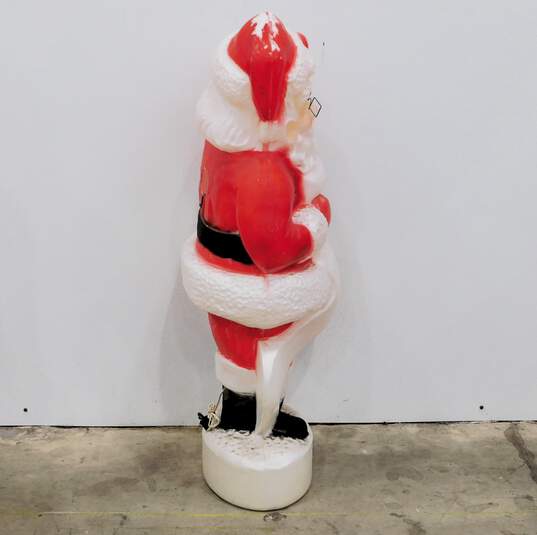 VTG Union Products Santa Claus w/ List 42in. Lighted Christmas Blow Mold image number 4