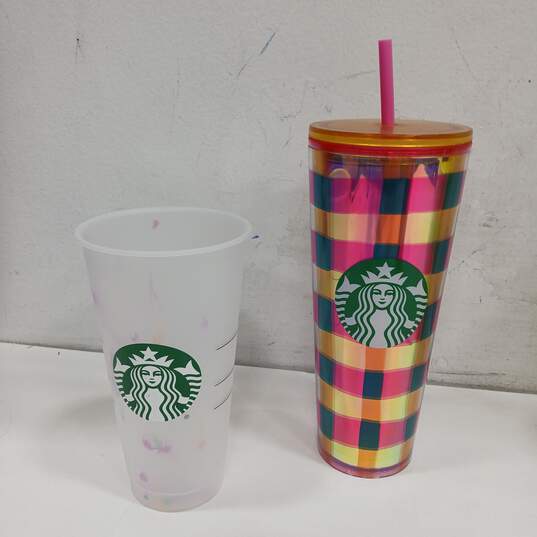 Starbucks Travel Tumblers Assorted 6pc Lot image number 2