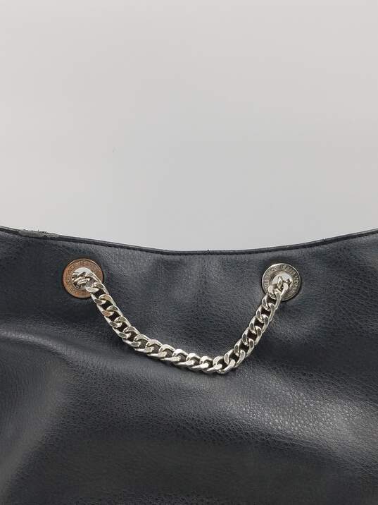 Authentic Versace Jeans Logo Black Bucket Bag image number 7