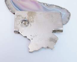 Artisan Gail Shaw 925 Sterling Silver Chunky Pendant 22.2g alternative image