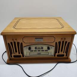 Crosley Collector's Edition CR77 Wooden Radio For Parts/Repair