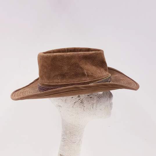 Henschel Hat Co. Hatquaters U.S.A. Genuine Leather Men's Hat image number 2