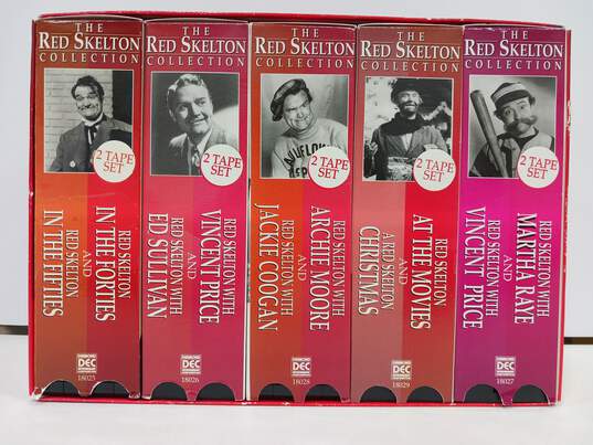 The Red Skelton VHS Collection 10 Tape Box Set image number 1