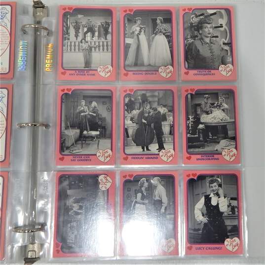 2 Sets of Vintage I Love Lucy 1991 Pacific & 50th Anniversary Complete Trading Card Sets image number 19
