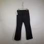 Womens Dark Wash Regular Fit Stretch Denim Bootcut Leg Jeans Size 12T image number 2
