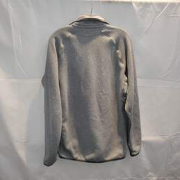 Patagonia Gray 1/4 Zip Pullover Sweater Men's Size L alternative image