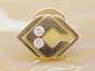 10K Yellow Gold 0.04CTTW Diamond Service Pin 3.4g image number 2